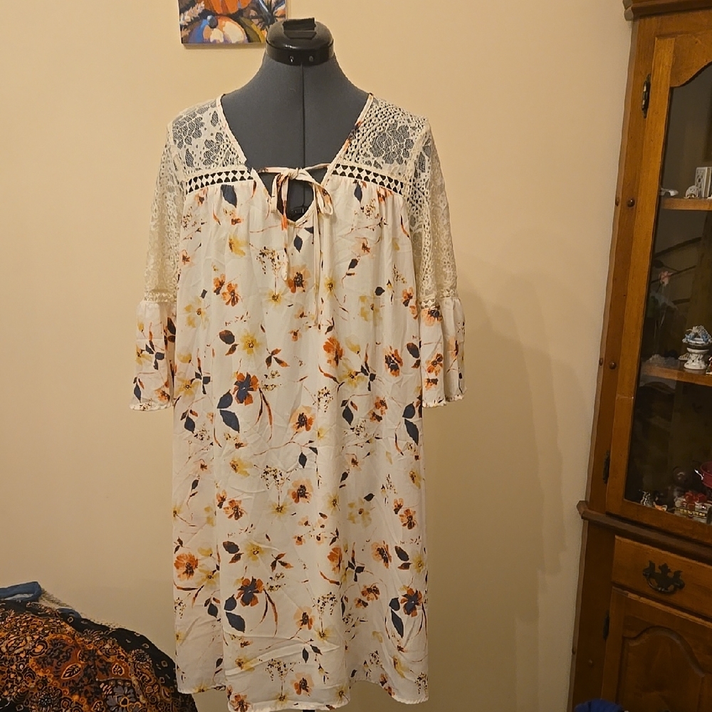 Floral Lace Dress